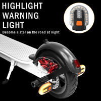 Luz Trasera De Scooter Eléctrico LED Recargable USB Con Control Remoto Para Xiaomi M365 1S pro Mi3 Luz De Advertencia Wireless - details 5