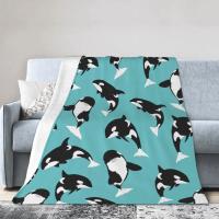 Manta Suave Y Cálida De Terciopelo En Rosa Con Diseño De Animales Adorables Como Koala Cerdo Panda Pug Para Sofá Cama Oficina Uso En Todas Las Estaciones - details 18