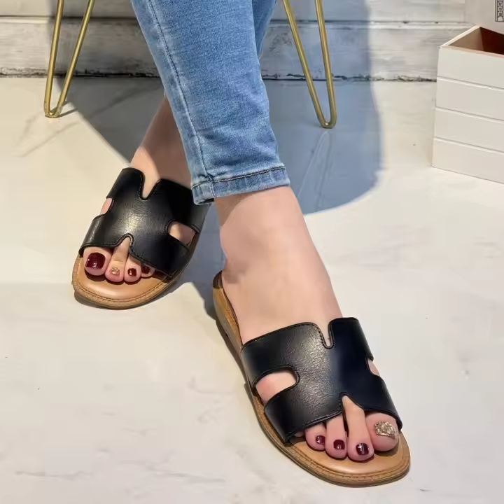 Eva Zorteon- Sandalias Destalonadas H  para Mujer,Marca CIAODEA. - 1