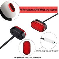 Fender Trasero Para Xiaomi Mijia MI M365 1S M187 pro Scooter Eléctrico Con Guardabarros Y Luzes Kit De Tornillos Accesorios Para Scooter - details 7