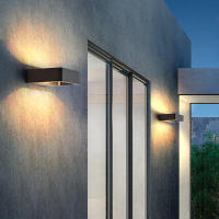 Lámpara De Pared Impermeable Para Exterior Iluminación De Jardín Y Pasillo Con Diseño De Luz Arriba Y Abajo Material De Aluminio Moderna LP-0629 - details 8