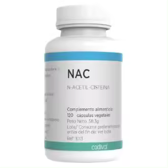 NAC N-ACETIL-CISTEINA 120cap. - 1