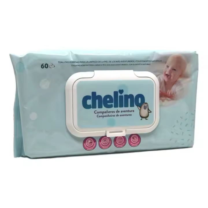 CHELINO TOALLITAS INF 60 U - 1