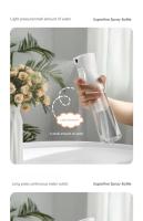 Botella De Repuesto Para Peluquero 200ml Atomizador De Agua Alta Presión Para Peluquería Y Salon De Belleza Contenedor Refill - details 6