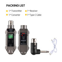 Adaptador De Microfono Jayete C-01 UHF De Cable a Inalámbrico Compatible Con Microfonos Dinámicos Y Condensadores Para Recepción Y Transmisión - details 10