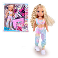 Nancy Air Styler larga melena rubia para rizar, ondular o decorar - Famosa Giochi Preziosi NAC73000 - details 0