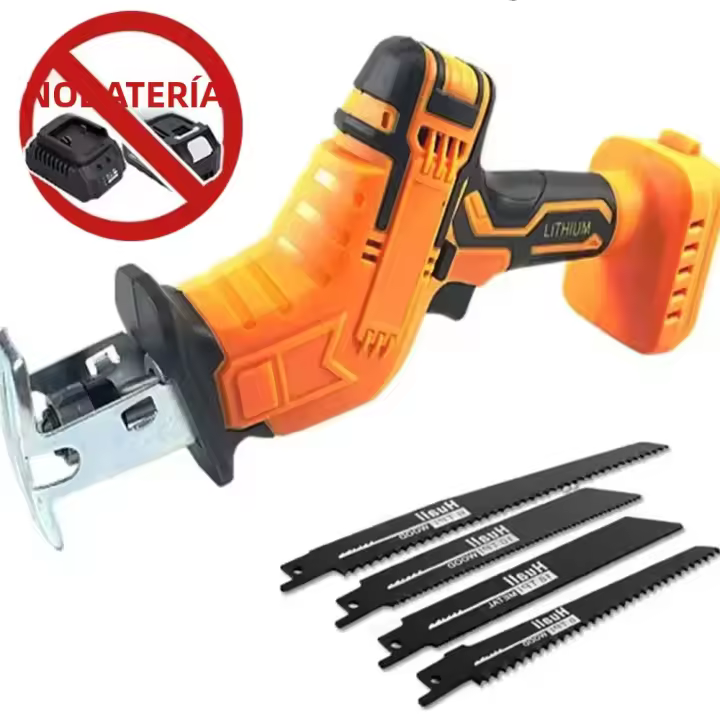 Sábanas Eléctricas Reciprocantes Sin Cable Para Batería Dewalt 18V 20V Herramienta De Corte Para Madera Y Metal Sin Batería Incluida - 1