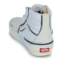 Zapatillas VANS SK8-HI RECONSTRUCT, de piel. Unisex. Color Blanco. - details 0