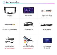 Junsun Radio Coche para Toyota RAV4  2007 2008 2009 2010 2011 Inalámbrico CarPlay Android Auto AI Voice 2 din Pantalla Coche Android Auto Multimedia Navegación GPS Auto radio - details 23