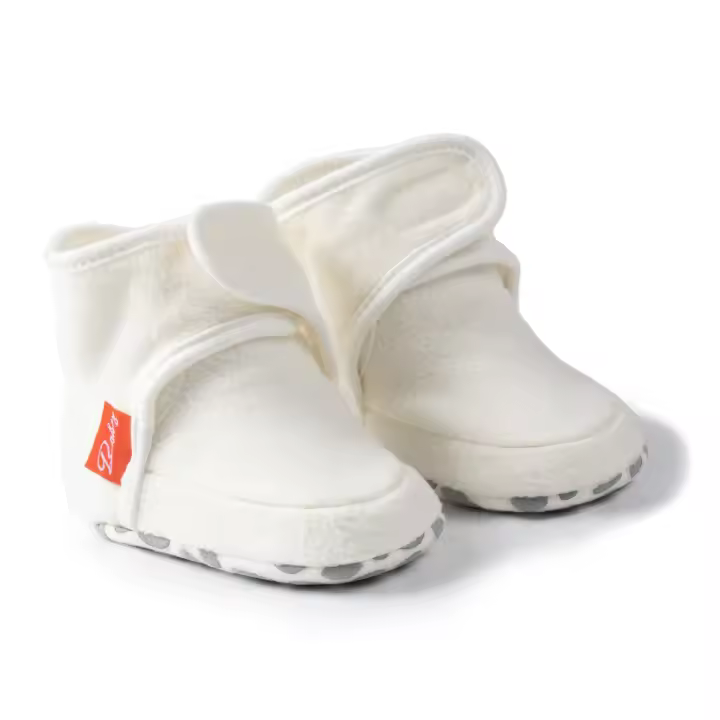 Nuevos Zapatos De Bebé Con Calcetines Botas Para Niño Y Niña Suela De Algodón Botines Cortos Para Recién Nacidos Primera Caminatas Infantiles Zapatos Para Cuna - 1