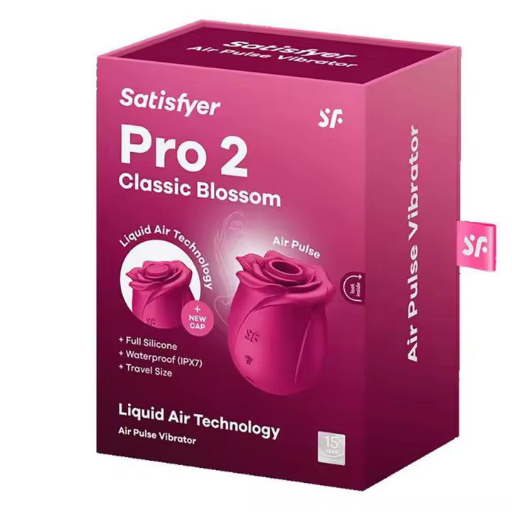 SATISFYER PRO 2 CLASSIC BLOSSOM SUCCIONADOR JUGUETES SEXUALES - 1