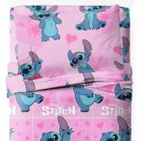 Juego de Sábanas 3 piezas de Stitch para cama de 90cm y 105cm, composición 52% algodón 48% poliéster. Producto Oficial Disney - details 3
