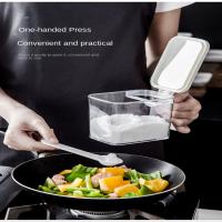 Organizador De Hierbas Para Cocinar Caja De Almacenamiento De Especias Jars De Aromaterapia Contenedor De Pimienta Y Azúcar Estilo Moderno PP - details 23