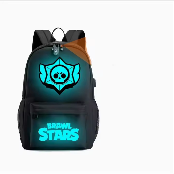 Luminosa  estrellas  mochila brawl de 44cm - 1