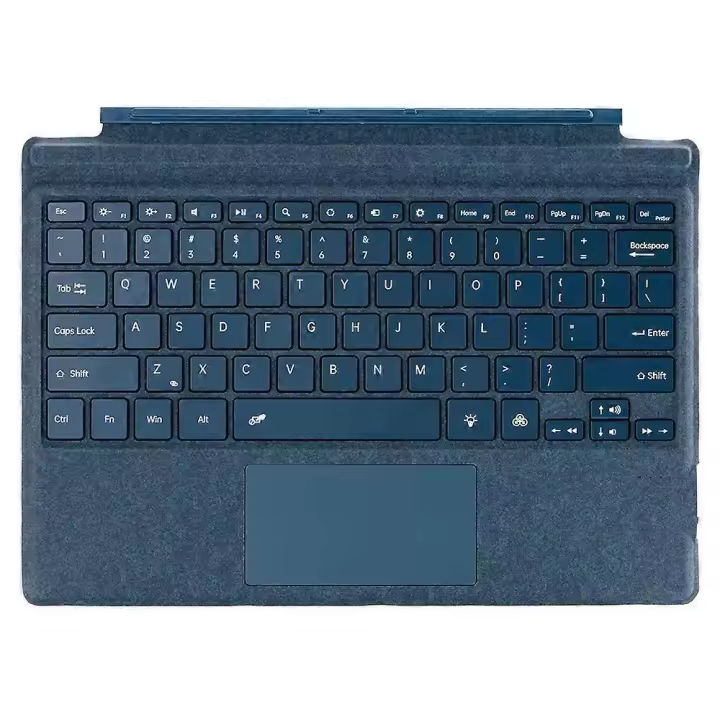 Microsoft Surface Pro 7+/7/6/5/4/3 Backlit Bluetooth Keyboard with Touchpad - 1