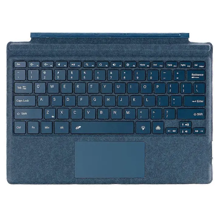 Microsoft Surface Pro 7 +/7/6/5/4/3 Teclado Bluetooth Backiluminado con Touchpad - 1