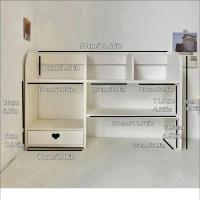 Organizador De Estación Dual Para Escritorio De Oficina Accesorios De Almacenamiento Organizador De Suministros Escolares Estante De Almacenamiento - details 3