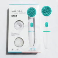 Cepillo De Limpieza Facial Ultrasonido Eléctrico Multifuncional 2 En 1 Profesional De Silicona MIKO NICE Para Un Cuidado Facial Eficaz - details 6