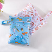 Bolsa De Diaper Para Bebé 20x25cm Impermeable PUL Para Viajes Y Exterior Con Cierre De Cremallera Mini Bolso De Mano Para Carricoche - details 7