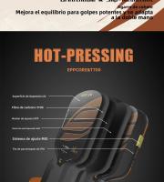 Pala De Pickleball LOCO 2.0 Boomstik Gen5 Con Estructura Bread And Butter Pared De Buffer EVA Núcleo De Espuma EPP Y Fibra De Carbono T700 - details 6