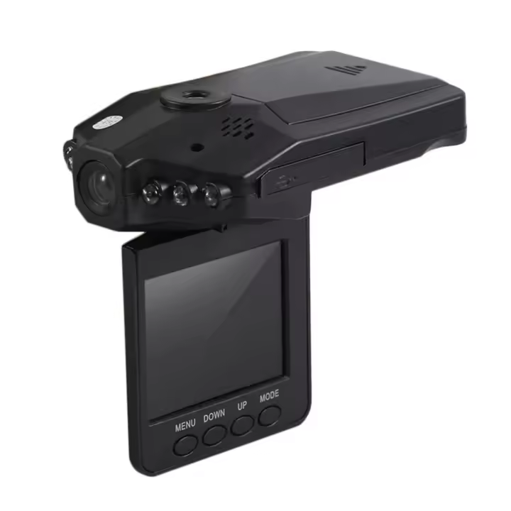 Cámara De Coche Profesional Universal 2.5 Pulgadas HD 1080P Con Visión Nocturna Infra Roja Grabadora De Video Dash Cam Rotación Loop - 1