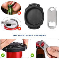 Abrigo De Botellas Y Corcho 2en1 Portátil De Acero Inoxidable Multifuncional Shunmaii Para Bebidas Eco-amigable Y Resistente - details 9