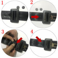 5/10pcs Botón De Detalle De Cinturón De Seguridad Para Coche Antideslizante Material POM Accesorios Para Asiento Del Coche - details 8