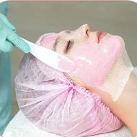 Mascarillas De Tela De Algodón Puro 100PCS Absorción De Agua Alta No Irritante Mascarilla Facial Desechable Para Belleza DIY - details 3