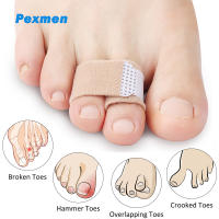 Pexmen Corrector De Dedos Del Pie Con Almohadillas Y Yesos Para Corregir Dedos Curvos Y Superpuestos Protección De Los Dedos Del Pie - details 0