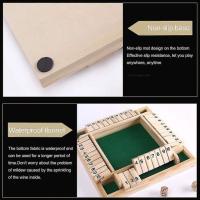 Juego de mesa de madera Deluxe para 4 jugadores, juego de dados clásico - details 1