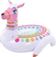 Hinchable con forma de Alpaca, Color Blanco 110x100x80cm (37528) +3 años +REGALO pelota hinchable playa (multicolor) - details 0