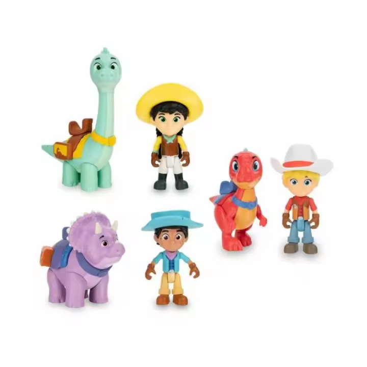 Famosa - DINO RANCH SURTIDOS - Pack de 2 Figuras - Incluye Hermano y Dino Favorito - 1