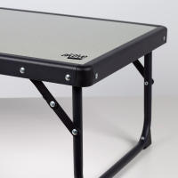Mesa plegable camping portátil Antivuelco de acero Aktive, con asa de transporte, medidas 56x40x25cm, material acero y madera MDF - details 2