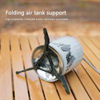 Soporte Tripode Plegable De Nylon Para Tanque De Gas De Camping Estándar Universal Soporte Para Botella De Estufa De Campaña - details 8