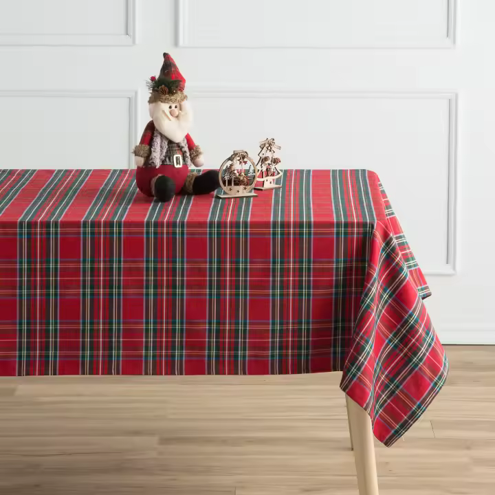 MINT DECO - Mantel Antimanchas 100% Algodón Jacquard Glasgow - 1
