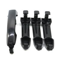 Manija De Puerta Exterior Para Coche Adecuada Para Scion xA xB xD tC Toyota Camry RAV4 Yaris Matrix Prius Pontiac Vibe Plástico Y Metal Negro - details 4