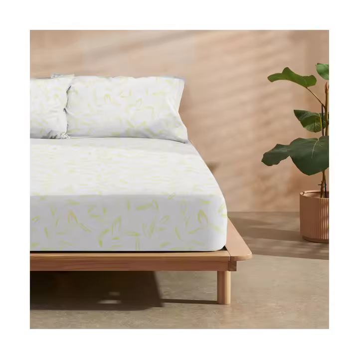 BL Belum Bajera Maastricht 100% Algodón - Combina con Fundas Nórdicas - Colchones Largo 190/200 y Alto 30/35 Cm - 1