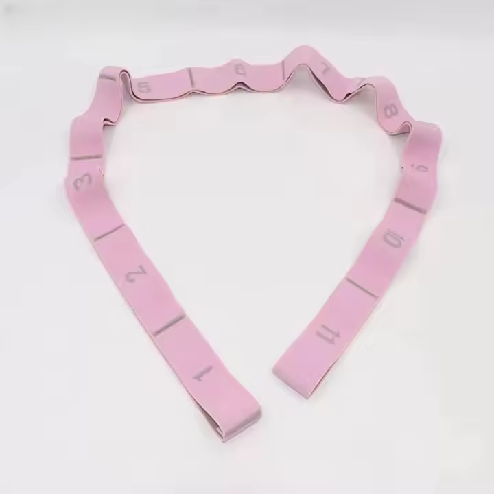 Banda De Resistencia Elástica Para Yoga Y Gimnasia Equipo De Entrenamiento Fitness Accesorios De Ejercicio Adecuado Para Cintura Brazos Piernas Y Abdomen - 1
