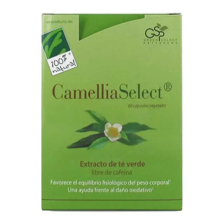 100% Natural Camelliaselect. Caja Con 60 Capsulas (En Blister). - 1