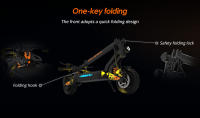 Scooter eléctrico KUKIRIN G2 Master, motor 2*1000 W, batería de 52 V 20,8 Ah, alcance máximo de 70 km, velocidad máxima de 60 km/h, ángulo de ascenso de 20, modo de 3 velocidades, carga máxima de 120 kg, sistema de 8 luces, tiempo de carga de 10-11h - details 18