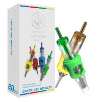 20Pcs POSEIDON pro Cartridges Agujas De Tatuaje Ultra Tensas Y Largas De Acero Inoxidable Para Profesionales - details 0