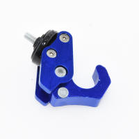 Soporte De Gancho Para Casco Universal CNC De Aleación De Aluminio Para Motocicleta Scooter Eléctrico Móvil En Un Solo Agujero - details 5
