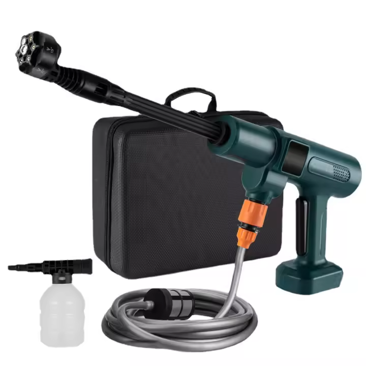 200Bar 3500W sin escobillas eléctrico de alta presión Lavadora 6-en-1 Coche Lavado Jardín Pistola de Agua para Makita 18V catería PISTOLA DE PULVERIZACIÓN - 1