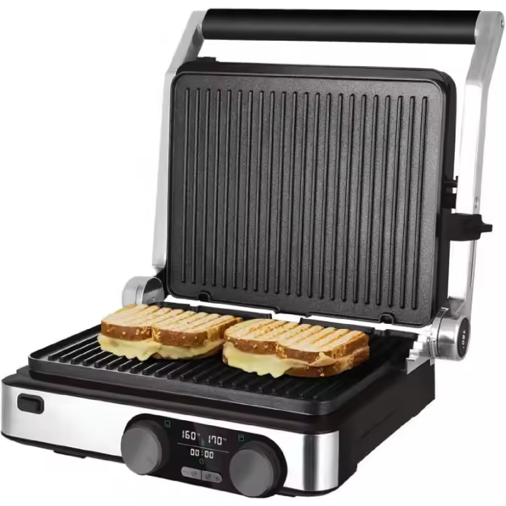 Cecotec Parrilla eléctrica Rock'Ngrill Dual - 1
