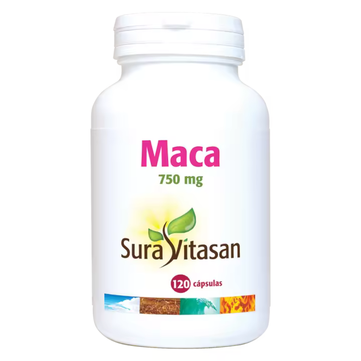 Maca 120 cápsulas de 750mg  Sura Vitasan - 1