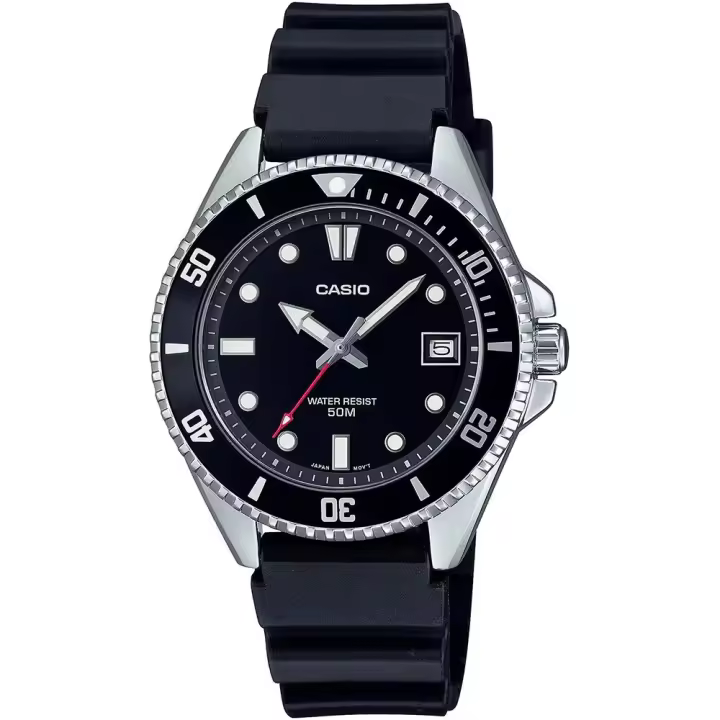 Casio Reloj Mdv-10-1a1 Negro Hombre - 1