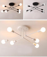 Lámpara De Techo Moderna Nórdica Minimalista Creativa Para Dormitorio Sala De Estar Comedor Estudio Luz Doméstica Sin Control Inteligente Fuente De Alimentación AC - details 4
