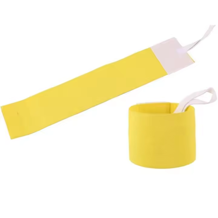 Armband De Fútbol Profesional Ajustable Colorido Anti-deslizamiento Para Jugadores Capitanes Band De Mano Deportiva - 1