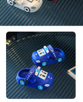 Zapatillas De Verano Para Niños Y Niñas Con Suela Antideslizante Y Cierre En La Parte Delantera Tamaño 13.5-19.5 Cm Colores Variados PVC - details 14