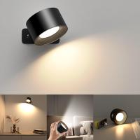 Lámpara de Pared LED Para Interior 3 Niveles de Brillo 3 Modos de Color Lámpara de Cabecera Lámpara de Pared con Control Táctil Giratoria 361°Lámpara de Pared para Salón Dormitorio - details 3